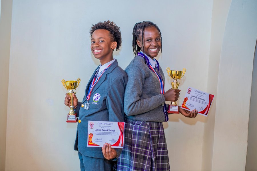 Learners in the Sayari School community
